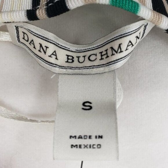 DANA BUCKMAN Travel Anywhere Packable Sheath Dress Floral Leaf Print S NWT - Picture 9 of 11